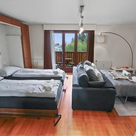 Apartament Joli Au Centre Crans-Montana